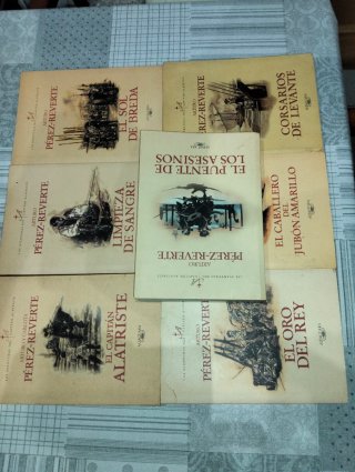 Libros Capitan Alatriste
