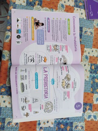 Libro de sociales de aprendizaje de 4 de primaria