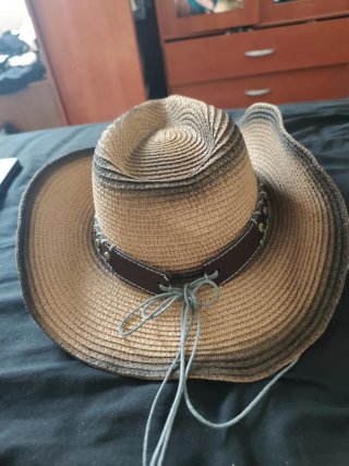 Sombrero Cowboy Estilo Western Beige