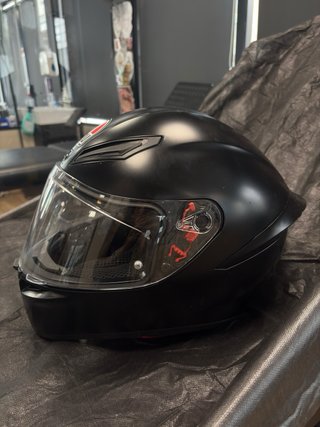 Casco AGV Talla S Negro