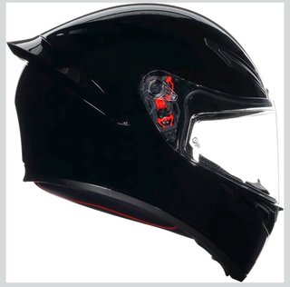 Casco AGV Talla S Negro