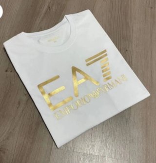 Camiseta Emporio Armani EA7 Dorada