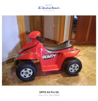 Quad infantil rojo