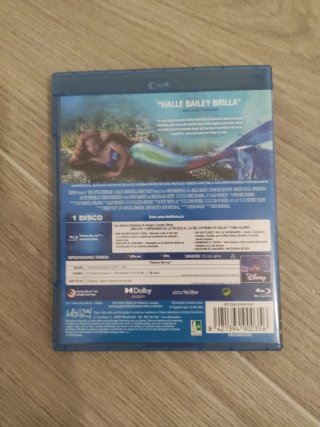 Películas Disney Blu-ray: La Sirenita, Mulan