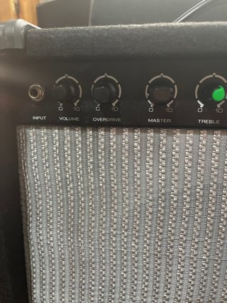Samick retro vintage amplificador giitarra, voz