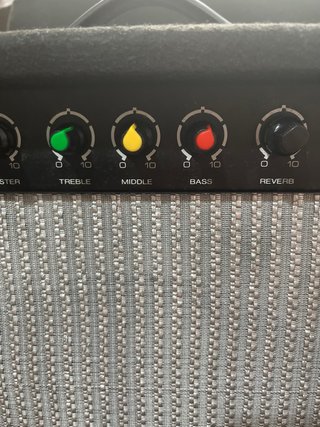 Samick retro vintage amplificador giitarra, voz