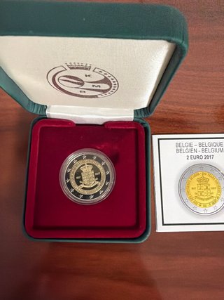 2€ Bélgica 2017 Proof Universidad de Lieja