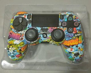 Funda Carcasa Mando PS4 Graffiti