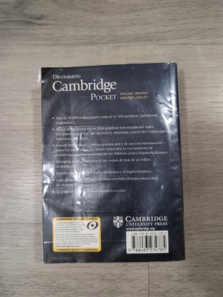 Diccionario Bilingüe Cambridge Spanish-English ...