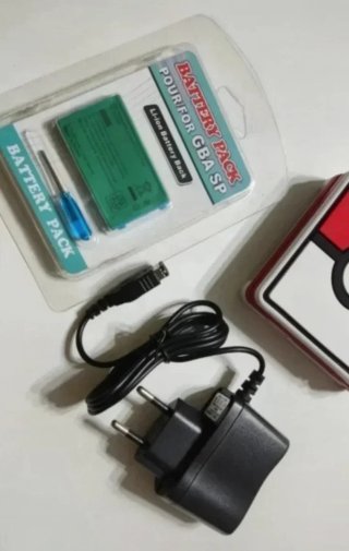 Lote Batería Y Cargador Para Game Boy Advance SP