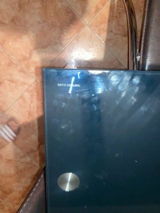 Mesa de comedor moderna cristal negro y blanco