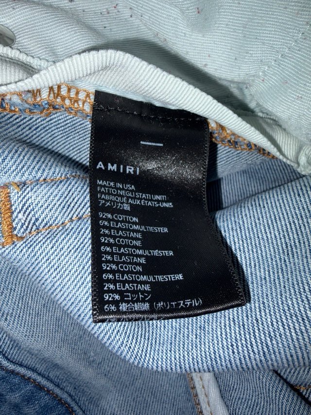 Amiri skinny jeans