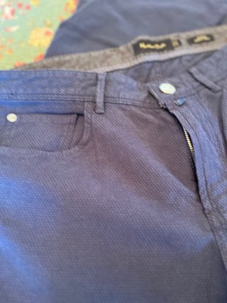Pantalones Massimo Dutti Azul Hombre