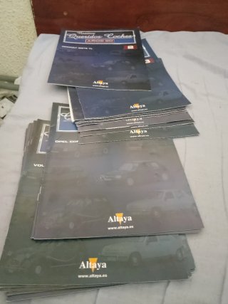 Fascículos de coches de los años ochenta