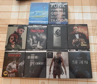 Steelbooks 4K Precintados - Colección Películas