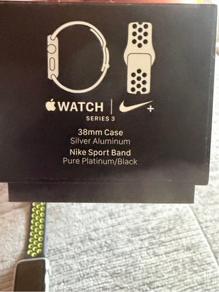 Apple Watch Series 3 Nike Negro/Verde