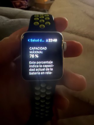 Apple Watch Series 3 Nike Negro/Verde