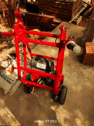 Carrito sube escaleras