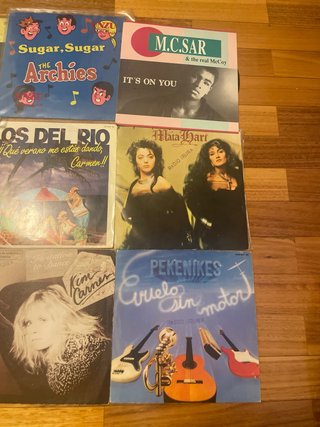 Lote 12 Vinilos Singles 5€