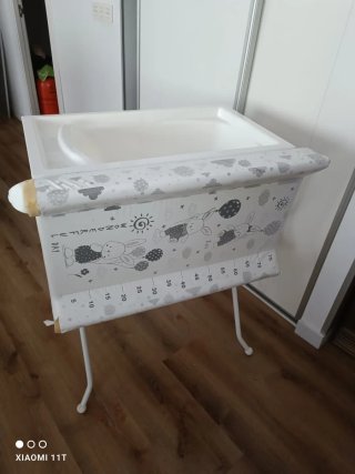 Bañera cambiador bebé