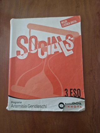 Libro Socials 3rESO (catalan)