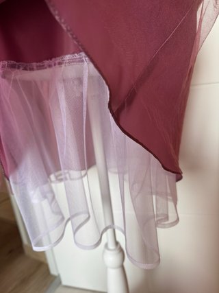 Vestido de fiesta tul rosa Easy Wear