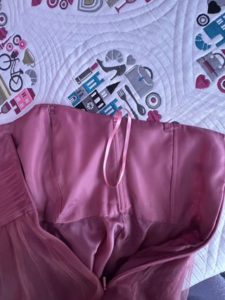 Vestido de fiesta tul rosa Easy Wear