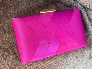Bolso de fiesta lila Sorellas