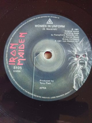 Iron Maiden Single Woman in Uniform