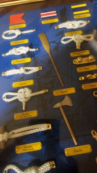 Cuadro decorativo de nudos marineros