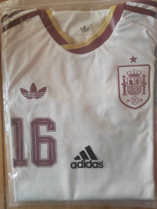 Camiseta España 2ª Equipación Pedri Talla L