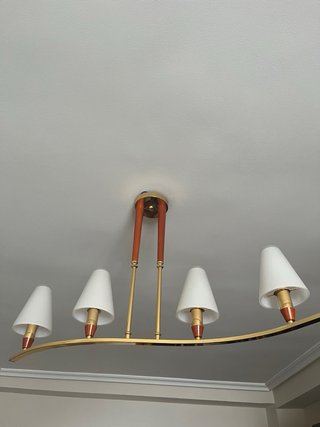 Lámpara de techo giratoria moderna