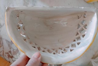 Gerle da muro in ceramica dipinti a mano