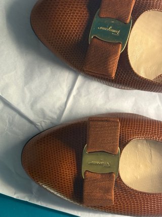 Salvatore Ferragamo Scarpe Tg 38 Pelle