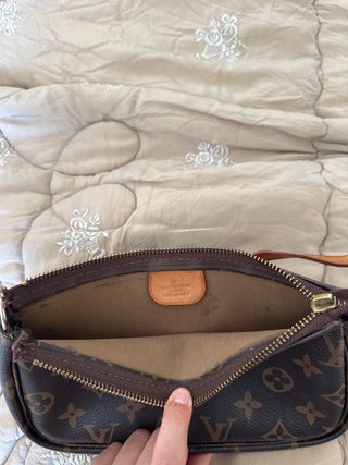 Borsetta Louis Vuitton monogram marrone