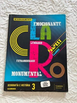 Xeografía e Historia, 3 Secundaria, Fanfest