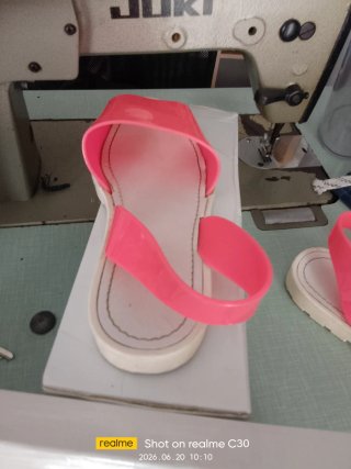 Sandalias Rosas y Blancas