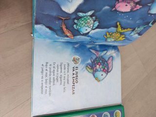 Cuento infantil Canta con el pez arcoiris