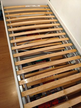 Cama nido IKEA con cajones blanca