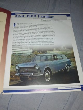 Fascículos de coches de los años cincuenta sesenta