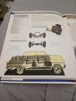 Fascículos de coches de los años cincuenta sesenta