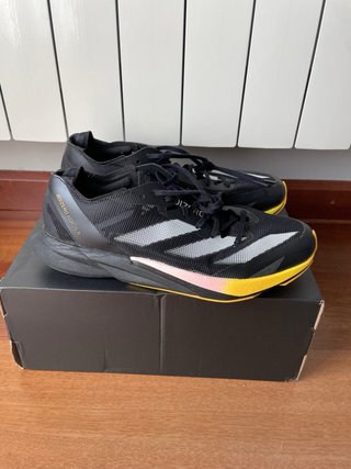 Tenis Adidas Adizero Adios 8 Color Negro Amarillo