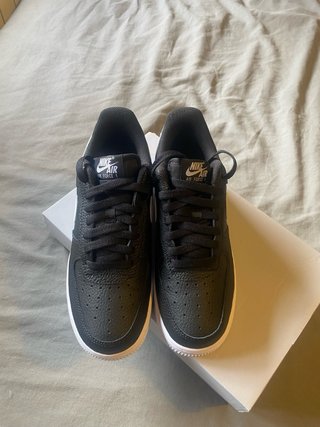 Nike Air Force 1 Negras y Blancas