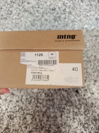 Zapatos mujer MTNG negros