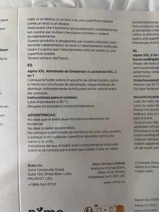 Cojín de lactancia Mejor Accesorio