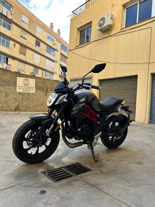 Macbor Fun Plus 125 Negra/Roja