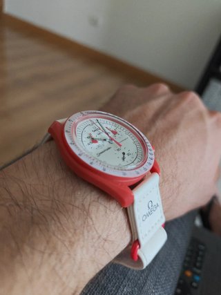 Swatch x Omega Speedmaster Mars