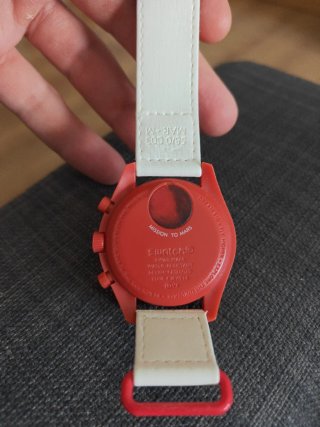 Swatch x Omega Speedmaster Mars
