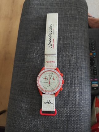 Swatch x Omega Speedmaster Mars
