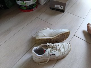 Zapatillas Fila Talla 42'5 Blancas